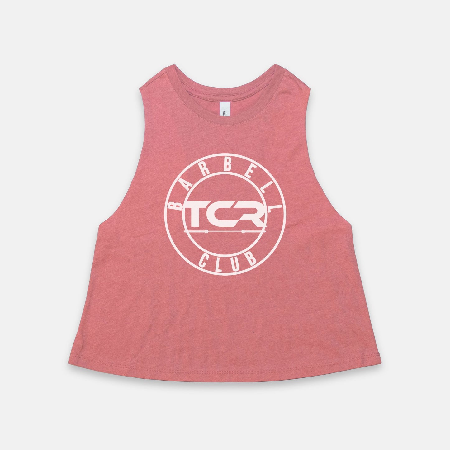 Barbell | Circle | Cropped Tank